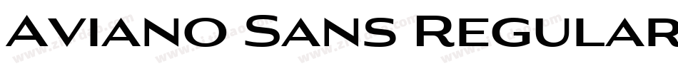 Aviano Sans Regular字体转换